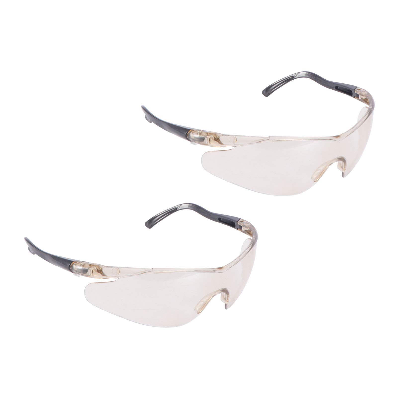 Tomaibaby Safety Glasses: Scratch Resistant Clear Eye Protection Glasses - 2PCS Kids Safety Glasses - Protective Goggles for Children Game Adult Welding Construction Laboratory Work Chemicals