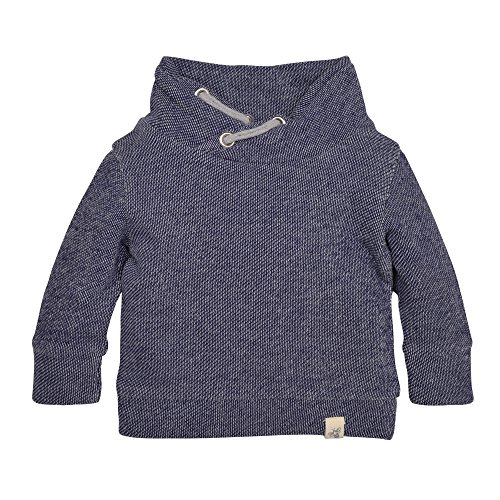 Burt's Bees Baby Boys' Organic Loose Pique Applique Sweatshirt