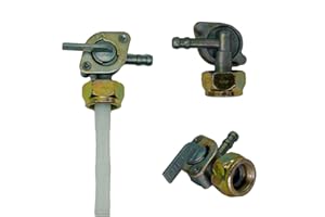 JMCHstore Metal Fuel shut off valve petcock for coleman CT100U CC100X 98cc mini bike, SK100 CK100 100cc Go kart