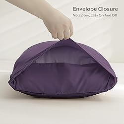 JELLYMONI Pillowcases King Size Purple 2 Pack Boho