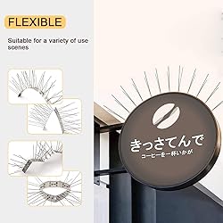 OFFO Bird Spikes with Stainless Steel Base, Durable