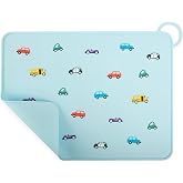 Fire Rooster Kids Silicone Placemats for Dining Table - Car Design (1 Count)