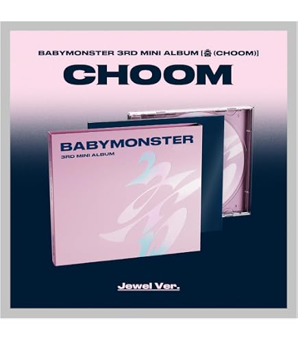 babymonster CHOOM jewel case 6形態 新品×5 Amazon.com: BABYMONSTER CHOOM [Jewel Case Ver.] 3rd Mini Album
