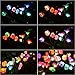 Doingart Outdoor Solar Garden Lights - 2 Pack Solar Powered Lights, Multi-Color Changing LED Solar Stake Lights for Garden, Patio, Backyard (Tulip and Morning Glory Flower)