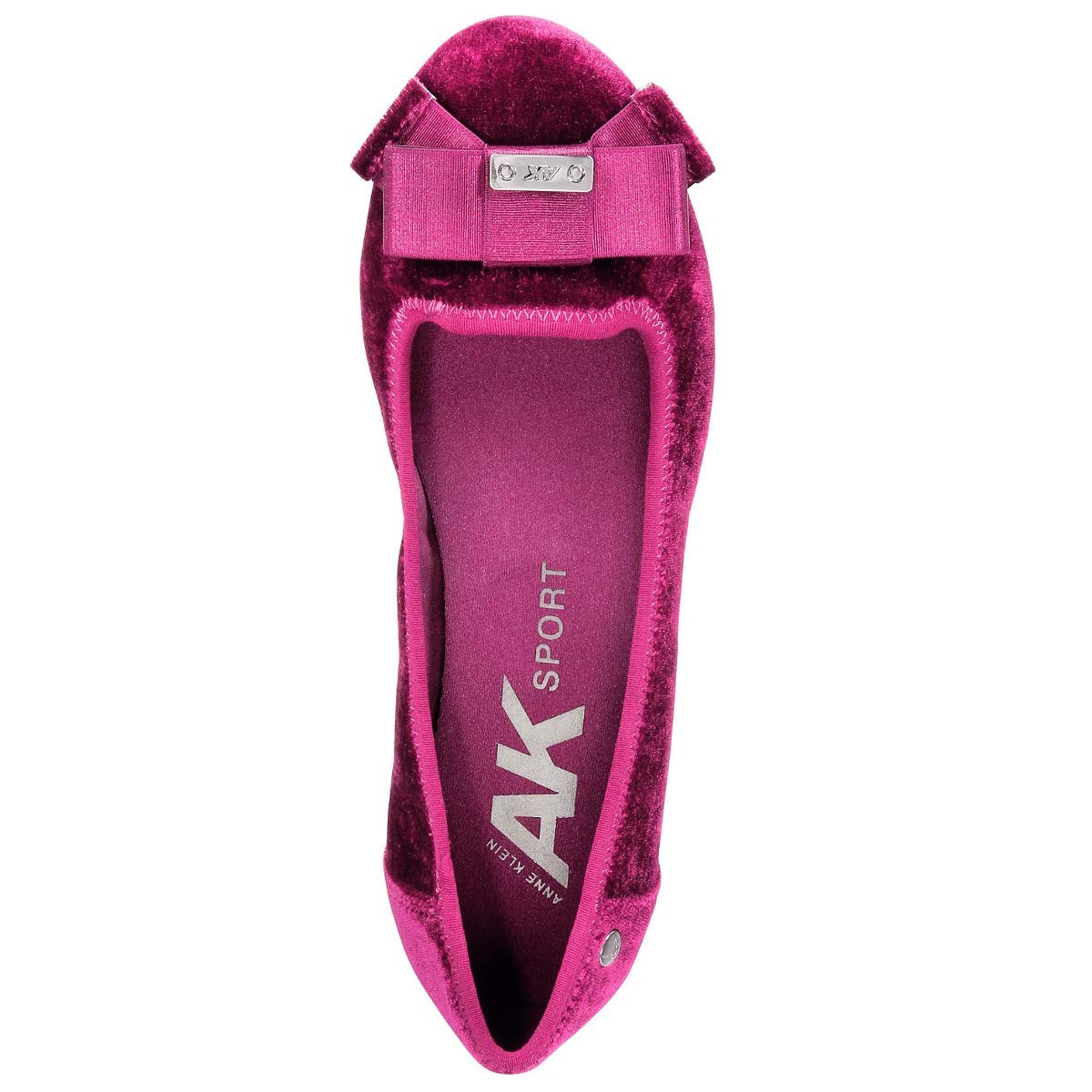 Anne Klein Sport Women's Alivia Slip-On Ballet Flats (7.5 M US, Wine Multi) - Image 4