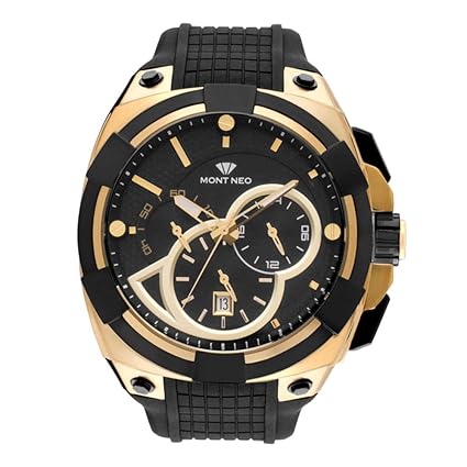 Mont Neo Chronograph Black Dial Mens Watch - 1006C-P2404