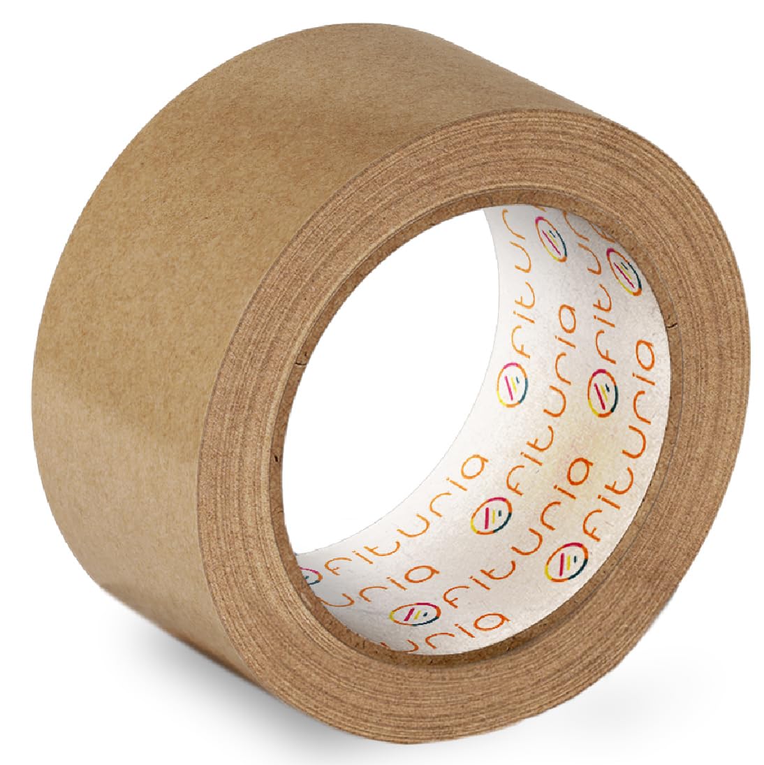 Eco-friendly Kraft Paper Tape Brown Body Tape for Packaging, Pictures or Sealing Safe and Strong Packaging - Ofituria