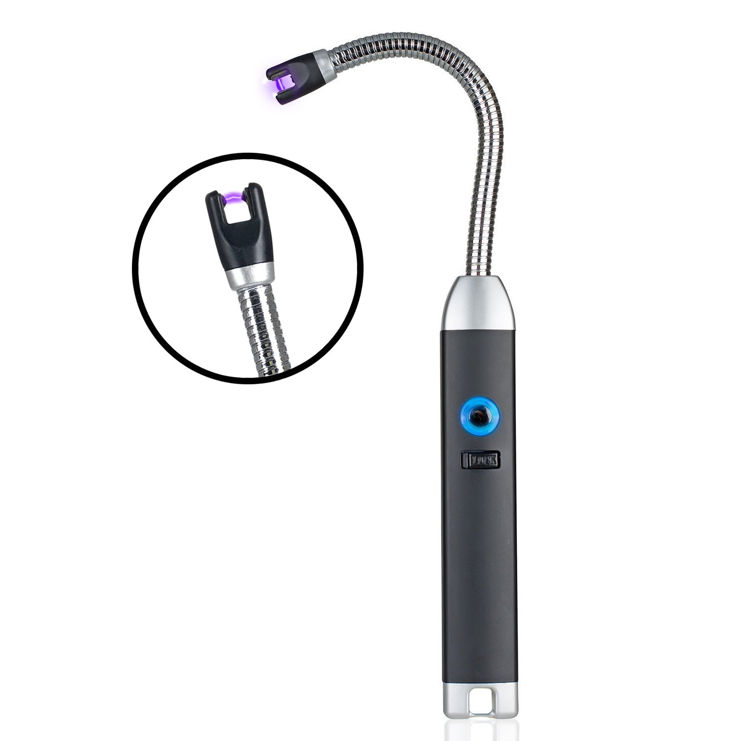Saberlight Flex Longer 360° Flexible Neck Plasma Beam Lighter