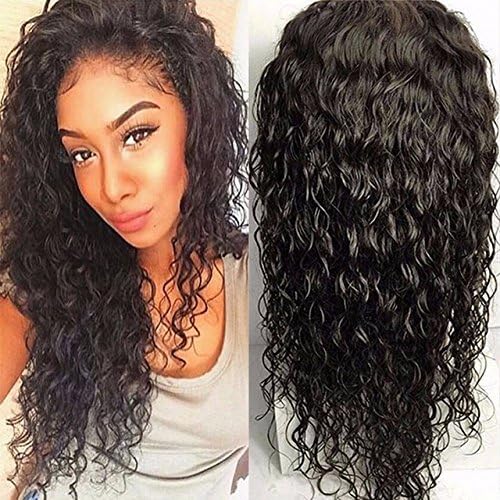 Aliceprincess Brazilian Full Lace Human Hair Wigs Wet Wavy Deep Curly Virgin Hair Wigs Lace Front Wigs Human Hair Curly Wigs for Black Women Free part