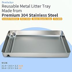 Beneluckyo Reusable Litter Tray Compatible with