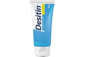 Creme Preventivo de Assaduras para Bebês Desitin Creamy, 57g | Proteção Diária, Alivia Irritações, Hipoalergênico, Com Aloe Vera e Vitamina E