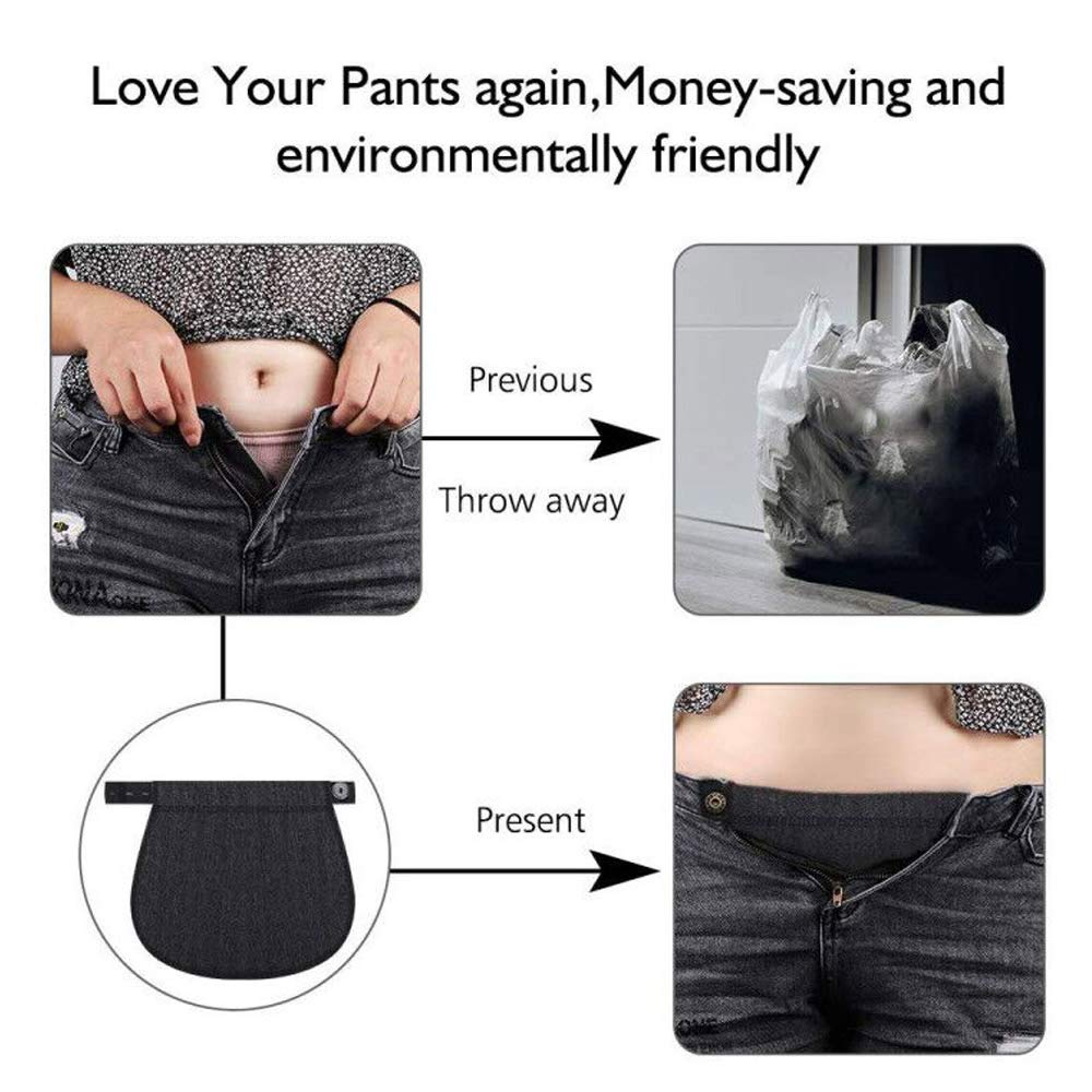 2 Pezzi di Estensione dei Pantaloni di Maternità Estensione della vita  Elastica Regolabile Estensione della Cintura di Gravidanza Estensione dei  Pantaloni di Gravidanza Elastica Estensione per Donna I Prima infanzia  urban-earth.co.uk
