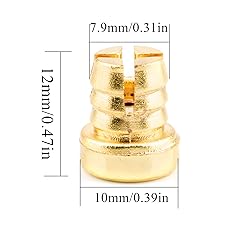 RTRHINOTUNING 100PCS Wheel Lip Rivets Nuts of