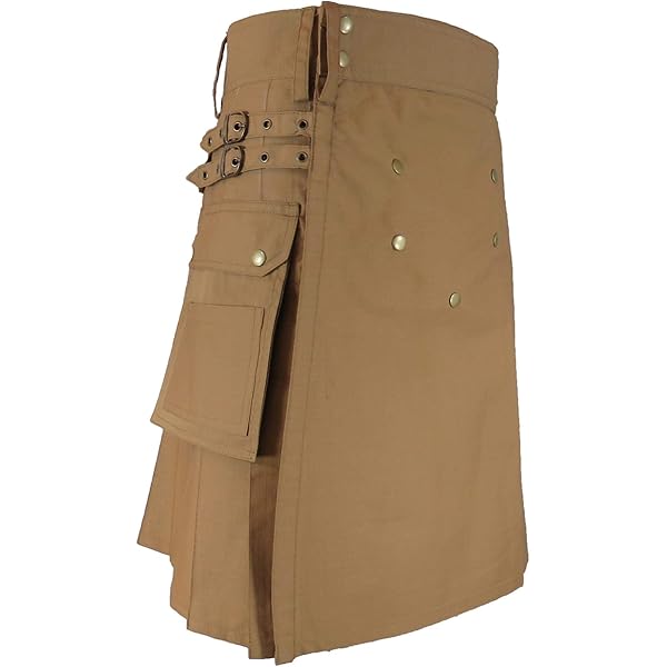 SHYNE KILTS U.K Herren Mode Sport Tartan Utility Kilt Deluxe Kilt