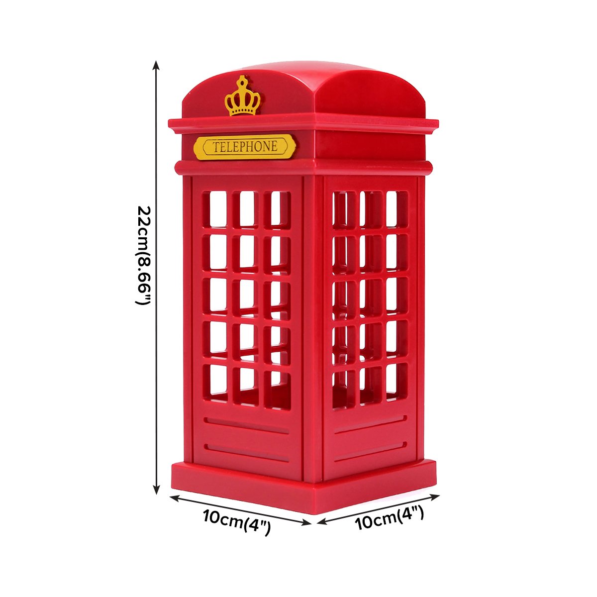 MECO Phone Box Night Light Touch Dimmable Bedside Lamp Night Lamp for Bedroom Decor Kid\'s Gift (Not Included Batteries)