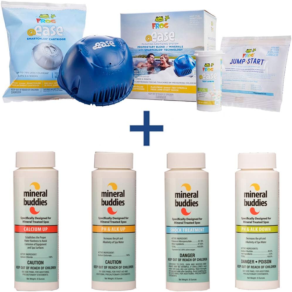 @Ease Floating Sanitizing System Start Up Kit - Mineral BuddiesSpa Care Included