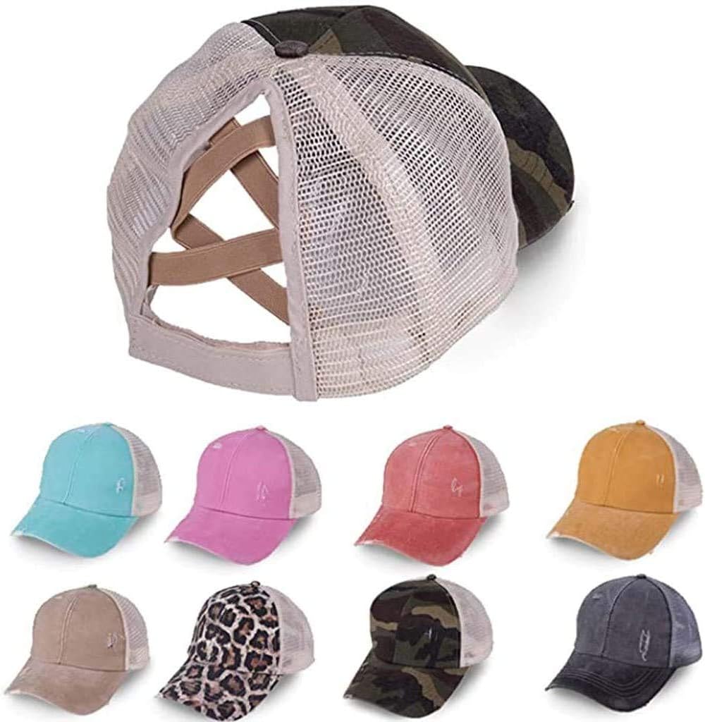Ponytail baseball cap amazon Clearance