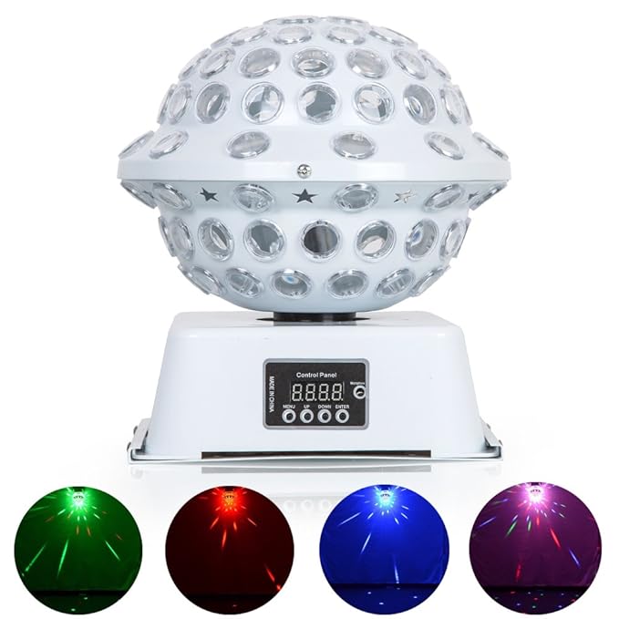 Disco Lights, URPIRE 3W 6 LEDs Strobe Lights Crystal Magic
