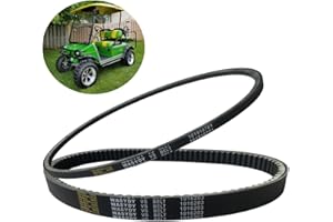 WASYDY Golf Cart Starter Generator Belt &Clutch Drive Belt Kit For Club Car DS 1997-UP, Precedent 2004-UP With FE290 and FE350 Motors,Compatible With OHV Kawasaki Gas Engine ，Replace 101916701,1016203