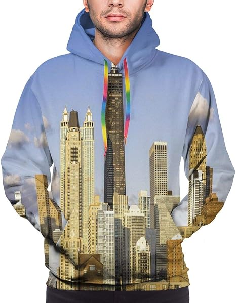 Download Amazon.com: Men's Hoodies 3D Prints Sweatshirts Pullover ...