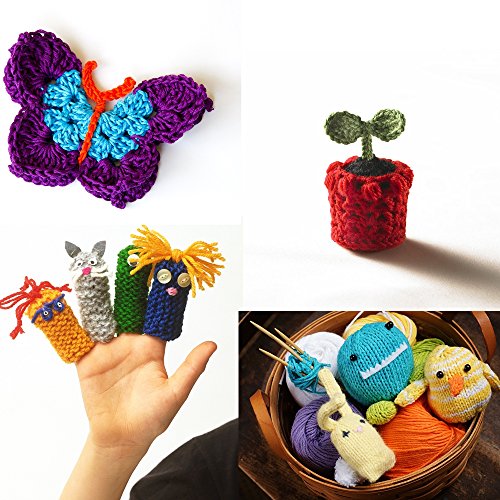 6 Acrylic+Reusable+Crochet+Knitting+Inscraft