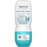 lavera Deo Roll-On Basis sensitiv Natural &amp; Sensitive NATURAL &amp; SENSITIVE 48h - vegan - natural cosmetics - organic aloe vera &amp; natural minerals - without aluminum - 48h protection - 1.7 Fl Oz