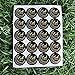 100PCS Eid Mubarak Stickers Party Supplies Decorations for for Eid Al Fitr & Eid Al Adha Festival Decoration Supplies