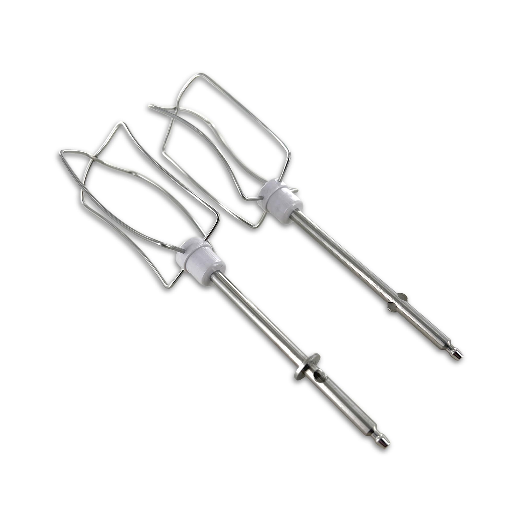 DEKAROX Whisk Set Right and Left for Tefal XJ-901301 XJ901301 Mixer Attachment, Hand Mixer such as Moulinex Tefal Prep'line 8140 8141 8142