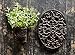 Creative Co-op Cast Iron Trivet, Black