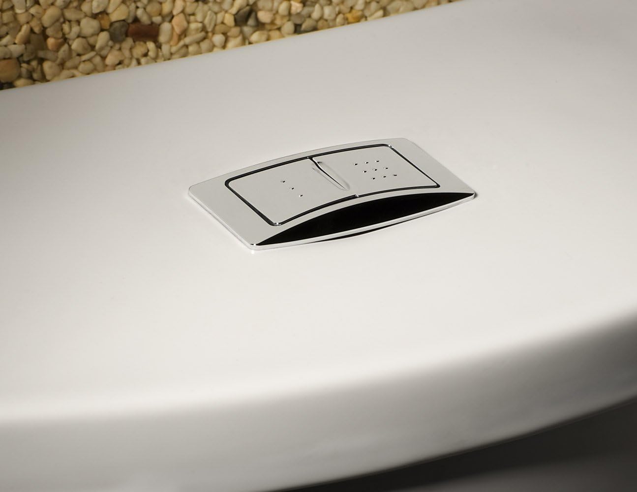 American Standard 2886218.020 H2Option Dual Flush Right Height Elongated Toilet 0.92/1.28 gpf, White - - 