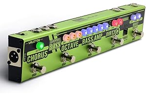 VALETON Dapper Bass DI Preamp Stage Session Gigging Gear Multi-Effects Pedal