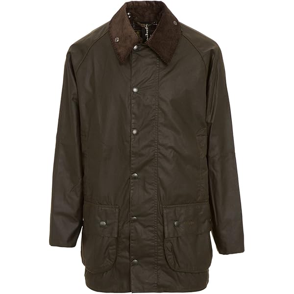 Barbour Beaufort Wax Jacket - Men's Black, 34 at Amazon