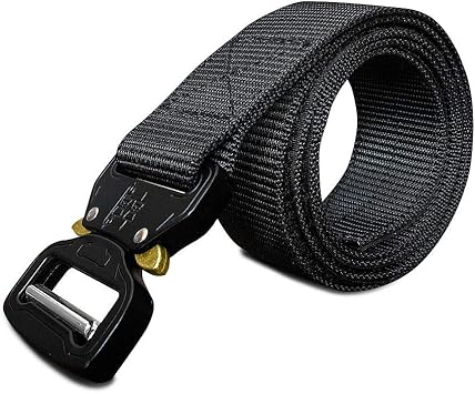 WOLF TACTICAL de liberación rápida de la Correa edc - táctico Militar 1-ply Nylon Web Correa para los Deportes al Aire Libre Aventuras False