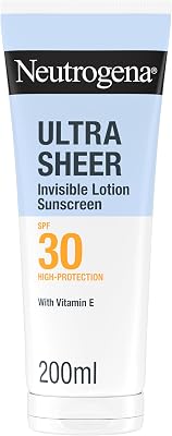 Ultra Sheer Protector Solar Invisible Hidratante SPF30, 200 ml