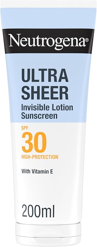 Ultra Sheer Protector Solar Invisible Hidratante SPF30, 200 ml