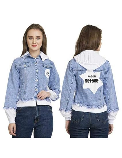 stylish denim jacket for women