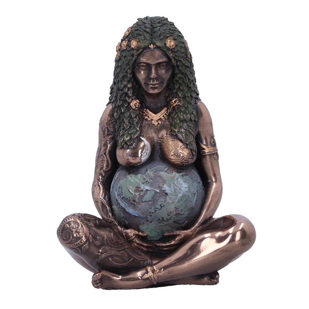 Nemesis Now Mother Earth Art Figurine (Mini) 8.5cm, Resin, Bronze
