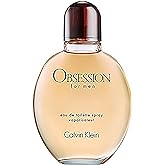 Calvin Klein Obsession for Men Eau de Toilette – Ambery Men's Cologne – With Notes of Bergamot, Mandarin, Lavender & Musk – Long Lasting Fragrance