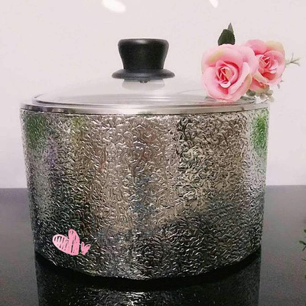 GOOG Liquid nitrogen bath liquid nitrogen ice cream special operation basin Ice cream liquid nitrogen pot molecular low temperature container pot (silver)