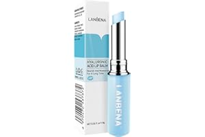 LANBENA Hyaluronic Acid Lip Balm Moisturizing Lips Reduce Fine Lines Relieve Dryness Long-Lasting Protection Nourishing Lip Care (1.8g / 0.06 fl oz)