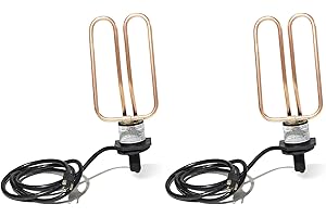 Farm Innovators UPH-15 Universal Water Tank Heater 1500 Watt Drain Plug De-Icer, Fits All Tanks (2 Pack)