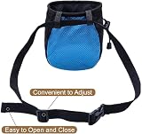 FUZVOL Climbing Chalk Bag Blue Bucket With Belt Adjustable Pocket Drawstring view 5