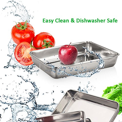 2 Stainless+Non+stick+Bakeware+Septree+14+3%25C3%259711+4%25C3%25972+5