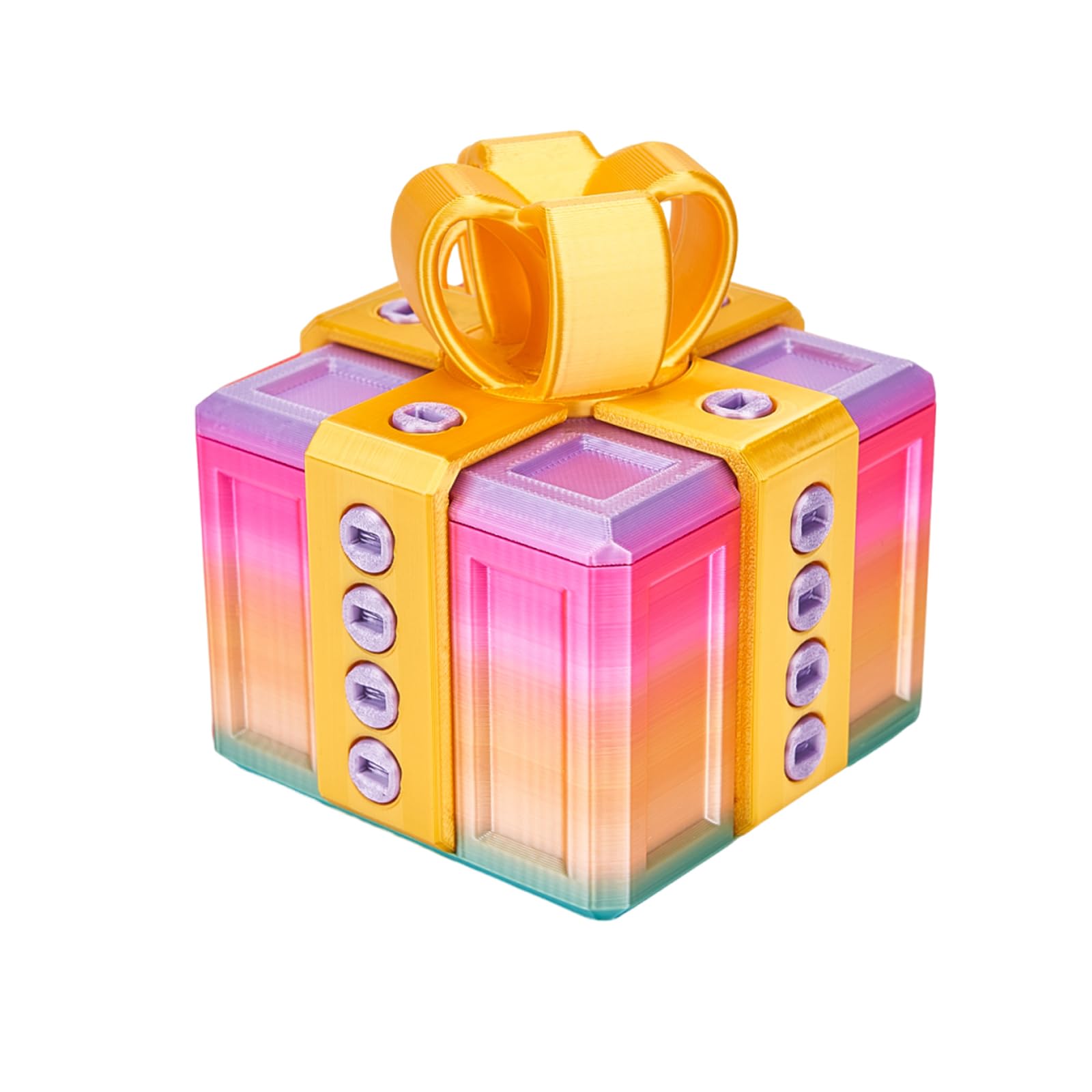 Assveu Annoying Gift Box with Surprise Finger, Gotcha Box with Funny Finger, 3D Printed Prank Gift Box with Screws & Pop Up Fingers, Novelty Fun Gag Gifts Adults,The Annoying Present for All Occasions