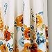 Lush Decor 16T002249 Percy Bloom Window Curtain Panel Pair, 84