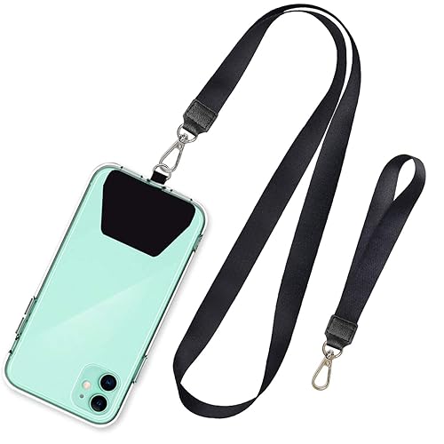 SHANSHUI Phone Lanyard, Neck Strap and Wrist Tether Key Chain Holder  Universal for Phone Case Anchor Fit All Smartphones-Black in Bahrain  Whizz