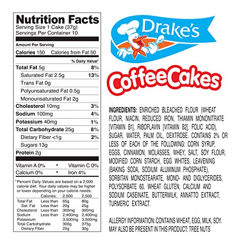 Drake's Coffee Cakes, 20 Count Pricepulse