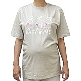 BABY in ME womens Short Sleeve, Crewneck
