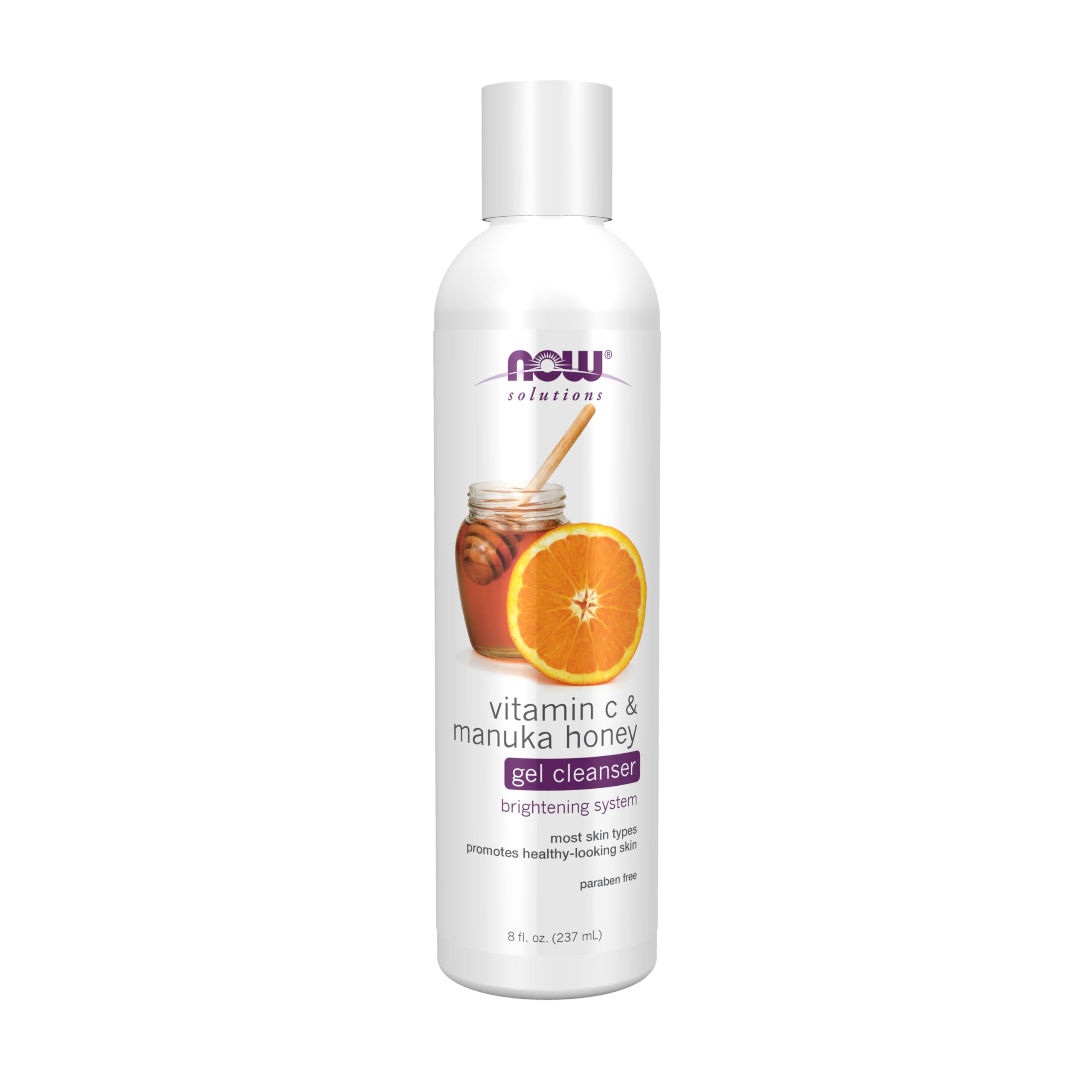 NOW VIT C & Manuka Honey Cleanser, 237 g
