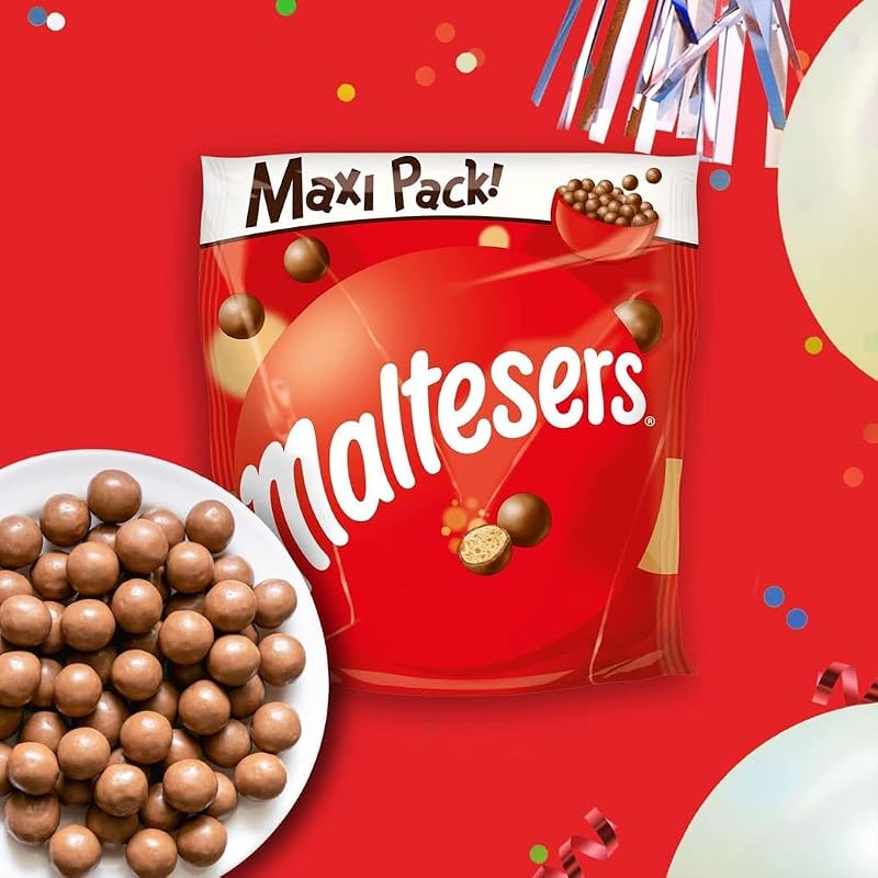 Snack en Bolitas de Leche Malteada recubiertas de Chocolate con Leche, 300g